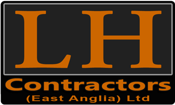 LH Contractors groundworks logo